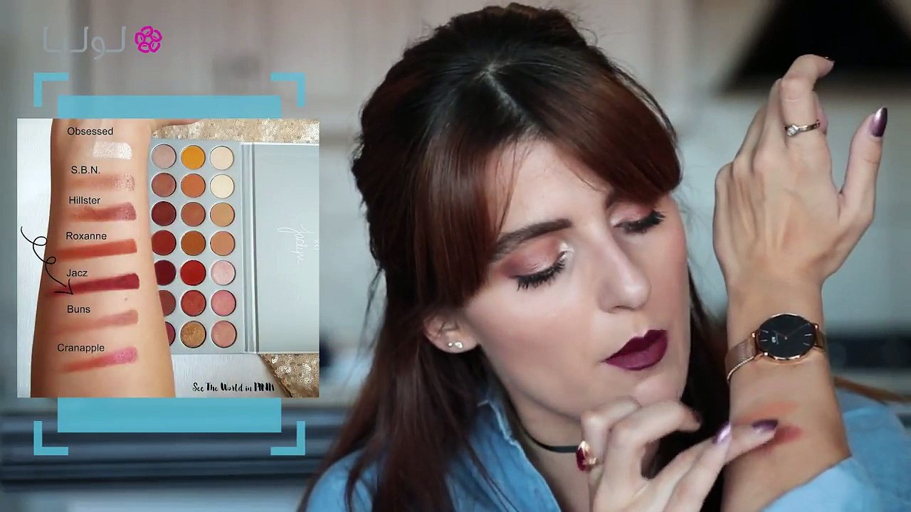 The Jaclyn Hill X Morphe Palette Reveal + Swatches | تجربتي  لباليت جاكلين هيل من مورفي مع مايا شكر