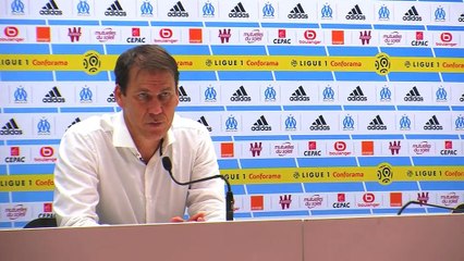Rudi Garcia en conf après la victoire 3-0 vs Domzale. C'était tendu?