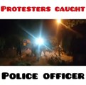 Protester Of Tehreek Labaik Ya Rasool Allah dharana Caught Islamabad Police Officer