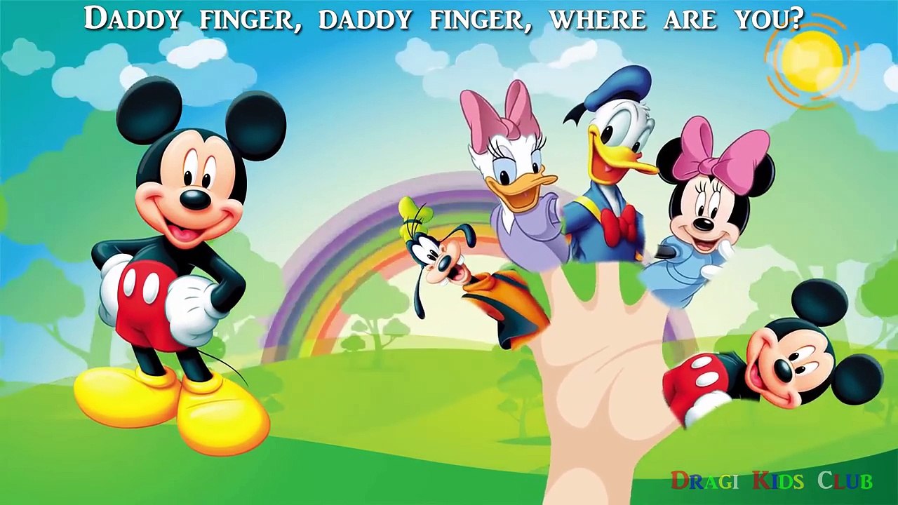 Mickey Mouse Finger Family Song | Finger Family Mickey Mouse Collection Nursery Rhymes for Children