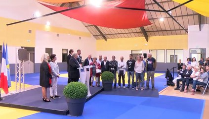 Istres :  inauguration de la nouvelle maison des arts martiaux