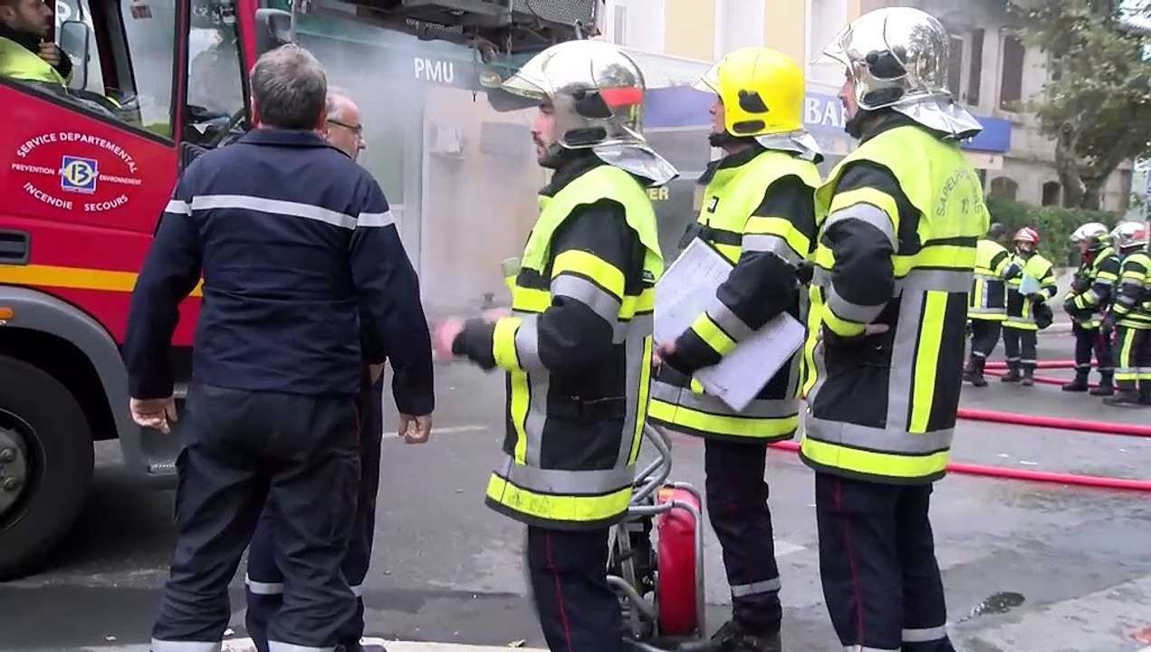 Les images sur place