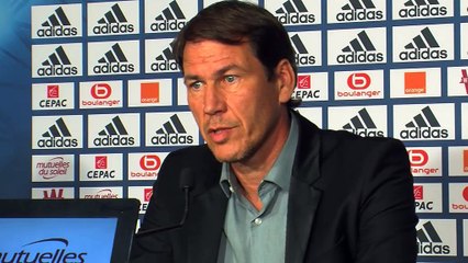 Rudi Garcia est déterminé à gagner avec l'OM ce match à fort enjeu
