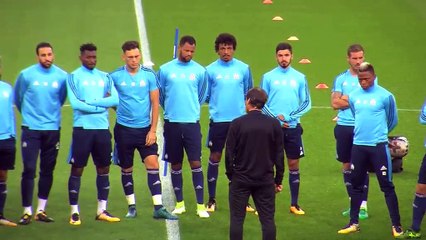 Les Olympiens se sont entraînés sur la pelouse de la Red Bull Arena