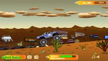 Монстр Трак Мультик про машинки для детей Игра Гонки Monster Truck Trip Game
