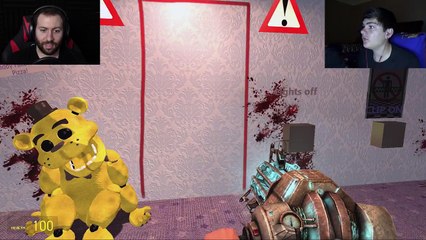 WE ARE ALL PUPPETS AT FREDDYS | GMod Horror Maps: FNAF 2