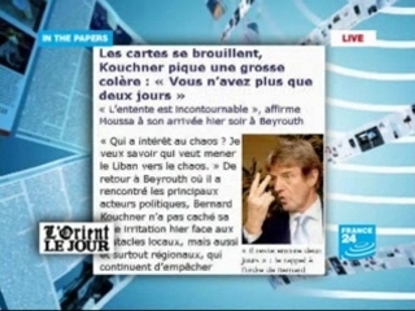 ⁣In the papers November 20-EN-FRANCE24