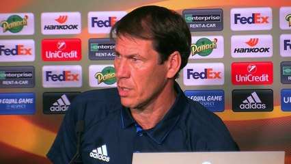 Rudi Garcia s'est exprimé sur les faibles affluences à domicile en Ligue europa
