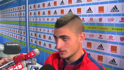 Réaction de Marco Verratti après OM-PSG