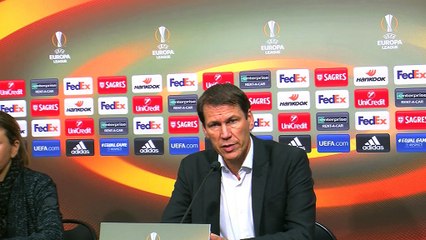 La conf de presse intégrale de Rudi Garcia après la soirée cauchemar de l'OM à Guimarães