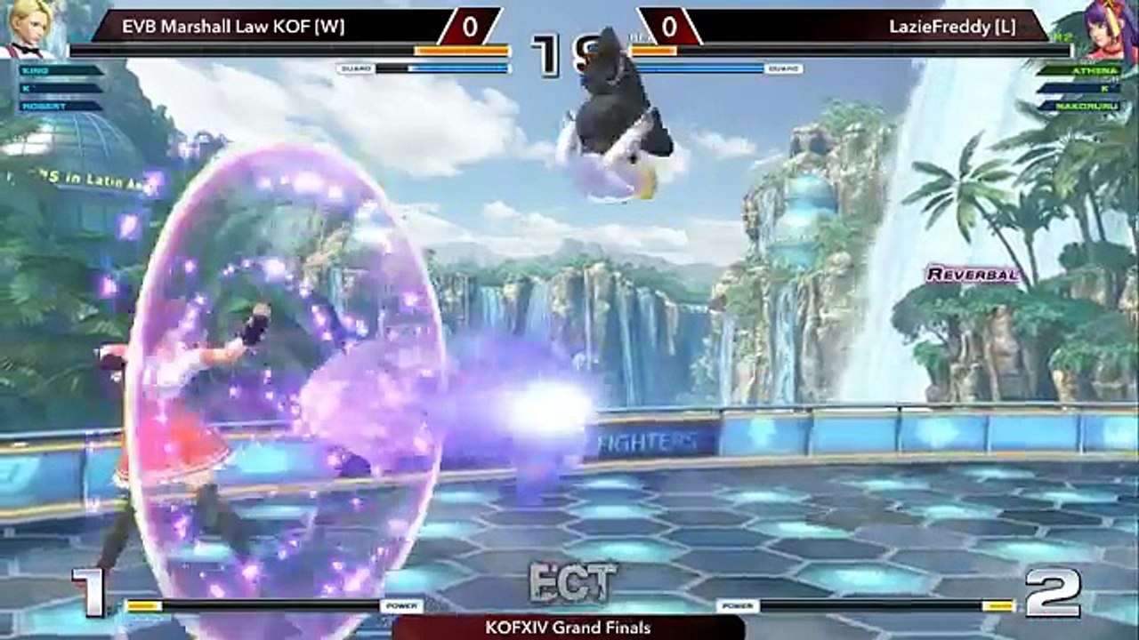 KOF XIV Grand Final ECT Marshall Law KOF vs LazieFreddy