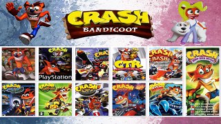 Crash Bandicoot Main Theme OST Evolution