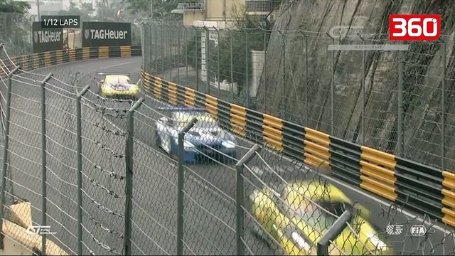 Cmenduri ne garat me makina, aksidenti me spektakolar ne histori (360video)