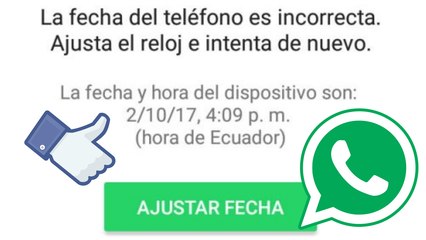 [ Solution ] La fecha del telefono es incorrecta Ajustar el reloj WhatsApp