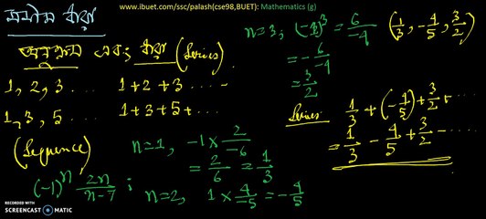Finite Series: Classification and Overview