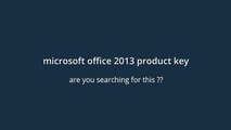 HOW TO ACTIVATE MS 2013 OFFICE PRO WITHOUT LICENSE KEY OR AN ACTIVATOR