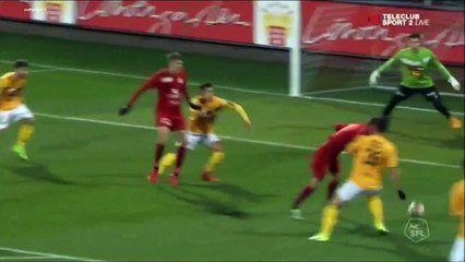1-0 Nicolas Jüllich Goal Switzerland  Challenge League - 20.11.2017 FC Vaduz 1-0 FC Schaffhausen