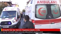 Ataşehir'de İşçi Servisi Yayalara Çarptı: 2 Ölü