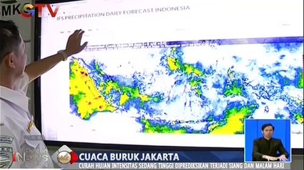 BMKG Prediksi Hujan Guyur Jabodetabek Siang hingga Malam Hari