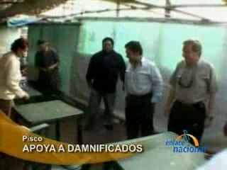 APOYA A DAMNIFICADOS - PISCO
