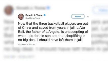 Donald Trump does exactly what Lavar Ball wants