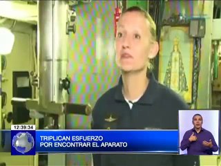 Intensifican búsqueda de submarino argentino