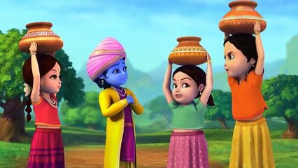 Little Krishna Hindi - Episode 5 Pralambasura and the Fire Demon