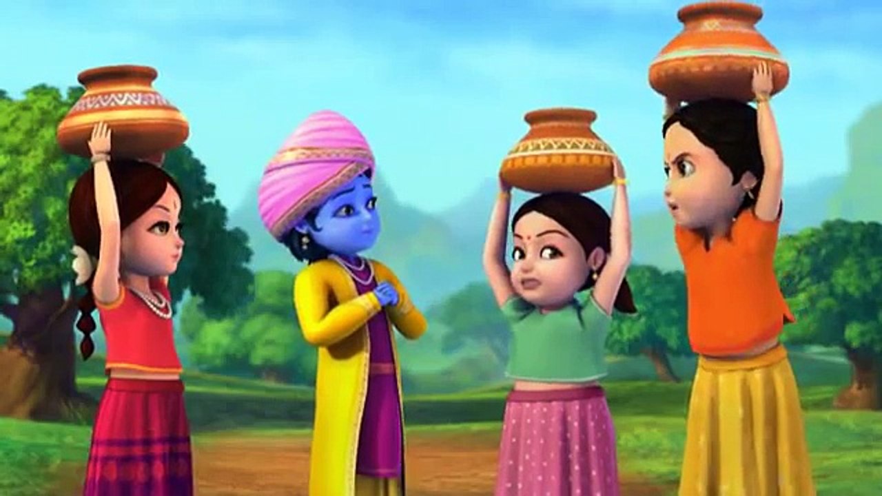 Little Krishna Hindi - Episode 5 Pralambasura and the Fire Demon