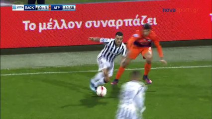 Vieirinha Goal - PAOK 1-1 Atromitos - 20.11.2017