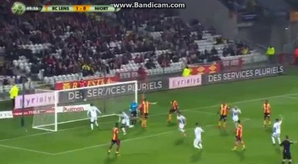 Didier Lamkel Ze Goal LENS 1 - 1 NIORT 20.11.2017 HD