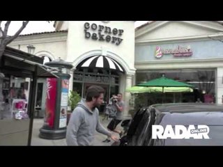 Scott Disick seen leaving restuarant