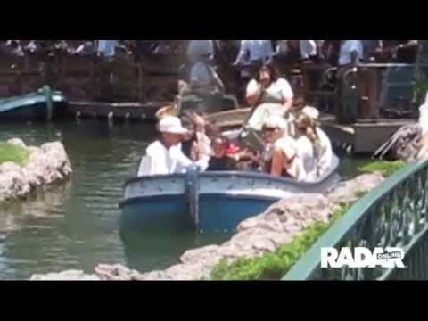 Kendall Jenner, Kylie Jenner and Tyga at Disneyland