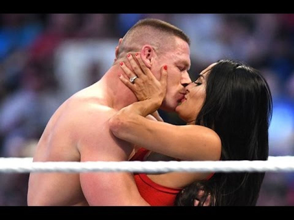 WWE Champ John Cena Puts A Ring On It – While In The Ring!
