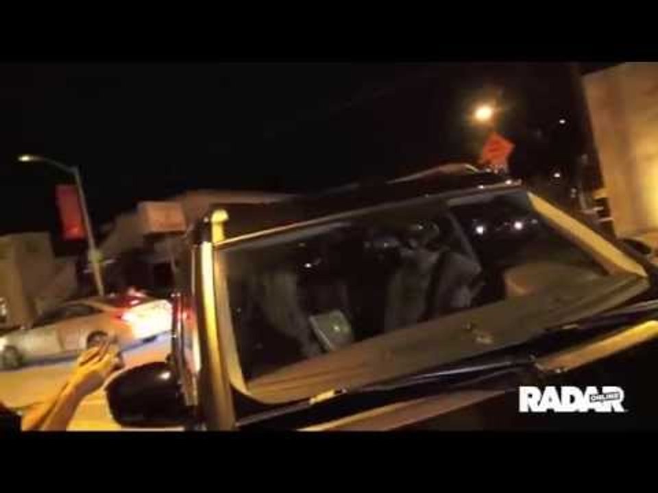 Hilary Duff leaving Craigs Restuarant