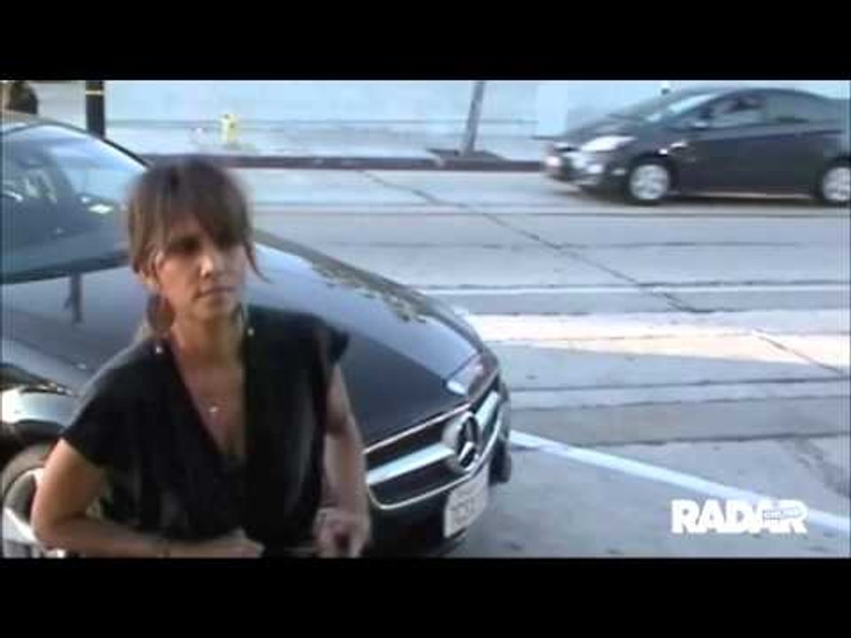 Halle Berry at Craigs Restaurant
