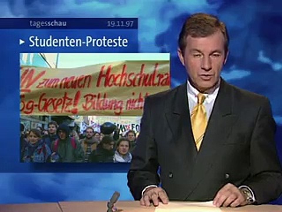 Tagesschau | 19. November 1997 20:00 Uhr (mit Jan Hofer) | Das Erste