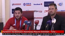 Kardemir Karabükspor-Kasımpaşa Maçının Ardından - Tony Popovic ve Kemal Özdeş