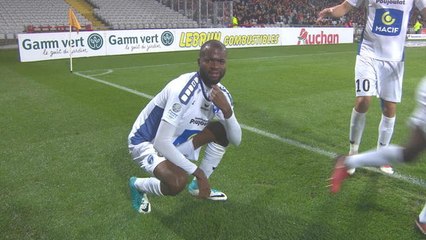 Domino's Ligue 2 - 15ème journée - L'égalisation de Lamkel Ze pour Niort