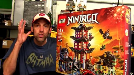 LEGO Ninjago Temple of Airjitzu Review, Set 70751