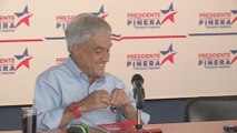 Piñera se alista para dar paso a la segunda vuelta en presidenciales chilenas