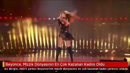 Beyonce, Müzik Dünyasının En Çok Kazanan Kadını Oldu