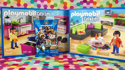 Download Video: Playmobil City Life Modern Living Room Playset Toy Unboxing Surprise Mystery Blind Bag