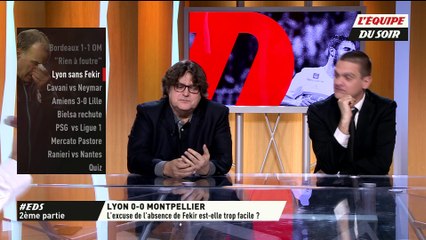 Foot - EDS : Duluc «Lyon-Montpellier ? C'était affreux»