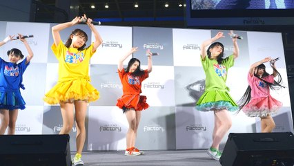 【4K】ミルキーベリー（ミルベリ） 「一度だけの恋なら」 ｻｯﾎﾟﾛﾌｧｸﾄﾘｰ 北海道のアイドル  (15 May 17)