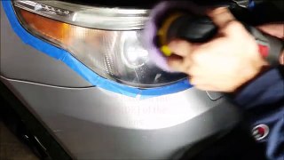 How to detail a BMW 5 step by step walk through (carpet extrion, headlight restoration)