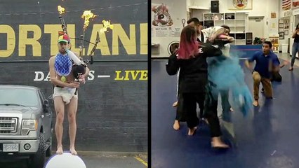 Proudly Bizarre Baby Announcement & Karate Gender Reveal