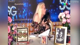 Dog POOS on ‘Argentina’s Oprah Winfrey’ during live TV