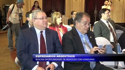 Empresarios argentinos buscan oportunidades de negocios con Honduras
