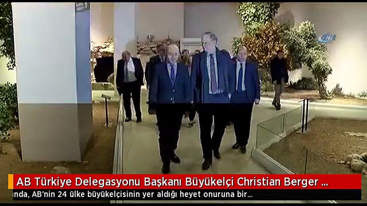 AB Türkiye Delegasyonu Başkanı Büyükelçi Christian Berger Şanlıurfa'da