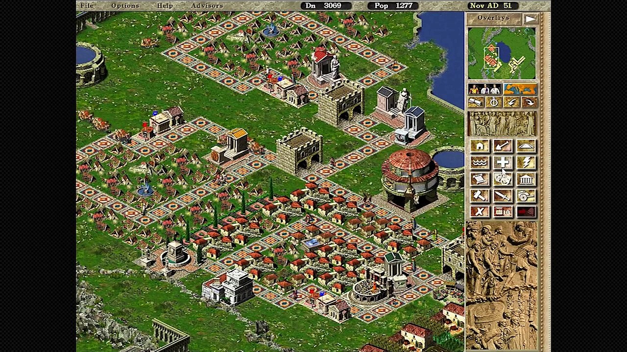 Caesar 3 - Mission 10b Sarmizegetusa Military Playthrough [HD]